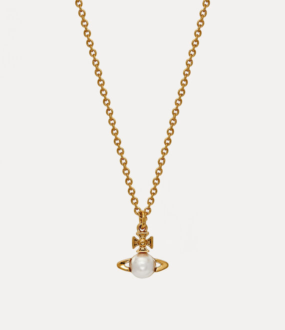 Vivienne Westwood Balbina Pendant in GOLD Cream Pearl